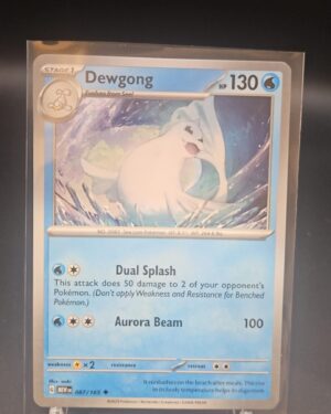 Pokemon TCG Dewgong 087/165 Scarlet & Violet: 151 English