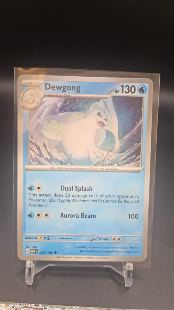 Pokemon TCG Dewgong 087/165 Scarlet & Violet: 151 English