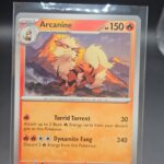 Arcanine 059/165 Scarlet&Violet 151 Non Holo Pokémon TCG Uncommon