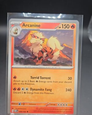 Arcanine 059/165 Scarlet&Violet 151 Non Holo Pokémon TCG Uncommon