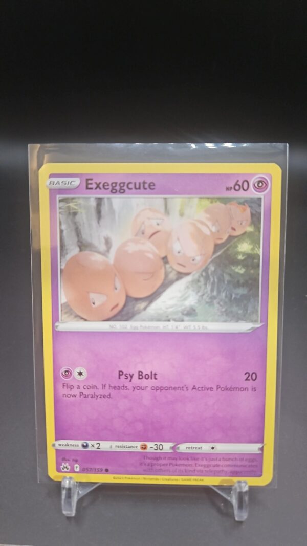 Exeggcute 057/159 Common Crown Zenith Pokemon TCG English