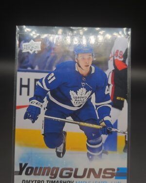 Dmytro Timashov Upper Deck Young Guns 2019-20 Series 2 #460 Toronto Maple Leafs rookie card