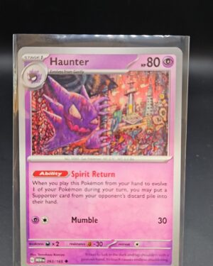 Haunter 093/165 151 Uncommon Pokemon Card english