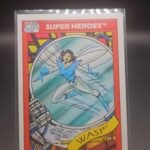 1990 Impel Marvel Universe Super Heroes The Wasp #51