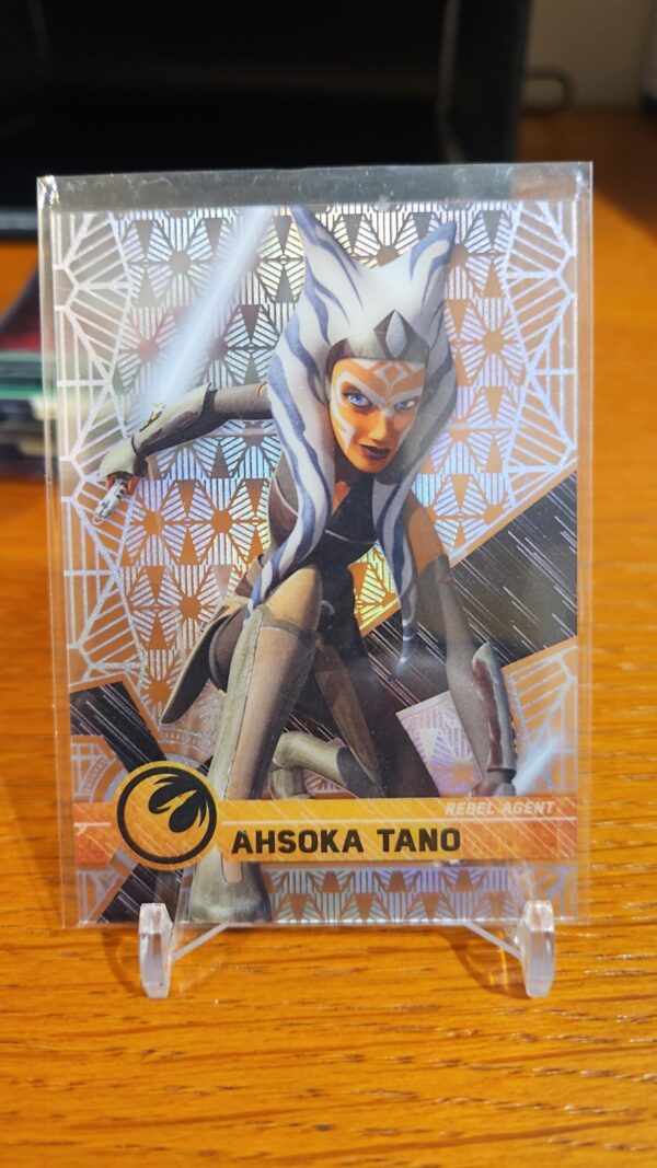 2017 Topps Star Wars High Tek #12 Ahsoka Tano Pattern 2 Form 1