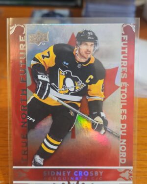 2024-25 TIM HORTONS #TN-16 SIDNEY CROSBY PITTSBURGH PENGUINS TRUE NORTH FUTURE