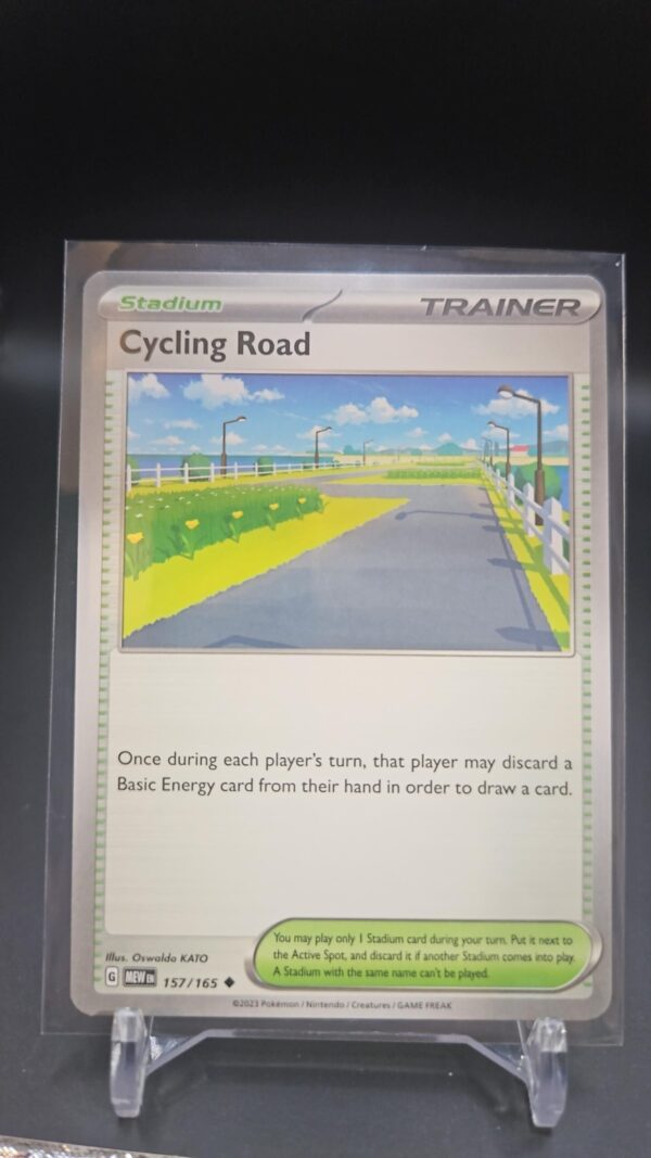 Cycling Road - 157/165 - Non-Holo - Pokemon 151 MEW EN