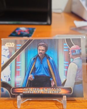 2018 Topps Star Wars Galactic Files Reborn Famous Quotes #MQ-4