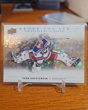 2024-25 TIM HORTONS #AI-5 IGOR SHESTERKIN NEW YORK RANGERS ABOVE THE ICE