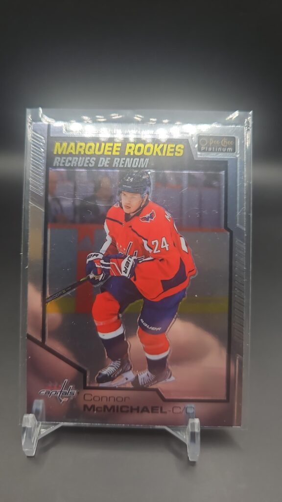 2020-21 O-Pee-Chee Platinum Marquee Rookies Connor McMichael #154 Card