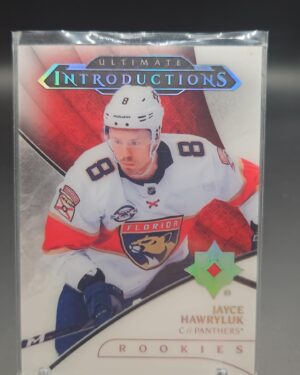 2018-19 Upper Deck Ultimate Introductions Jayce Hawryluk #UI-1 Rookie Card