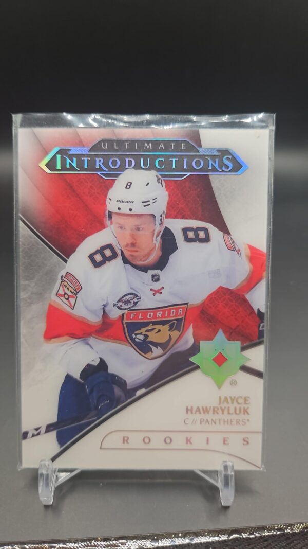 2018-19 Upper Deck Ultimate Collection Introductions Jayce Hawryluk Rookie #UI-1