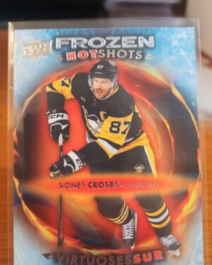 2024-25 UD Tim Hortons FROZEN HOTSHOTS SIDNEY CROSBY #FH-1