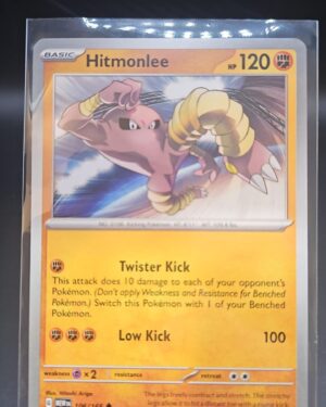 Hitmonlee 106/165 Uncommon English Pokemon Scarlet & Violet 151