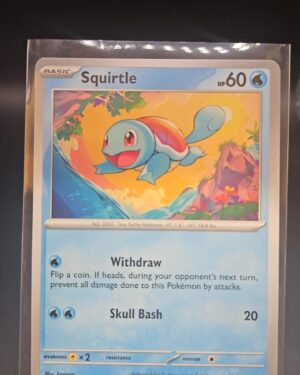 Squirtle 007/165 Common Pokemon Scarlet&Violet 151 English