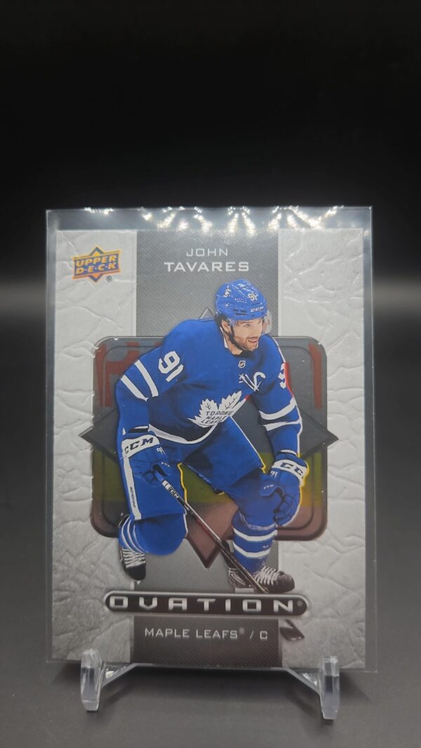 2020-21 UD Extended Series Ovation #O-21 John Tavares Toronto Maple Leafs