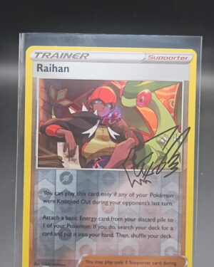 Raihan 140/159 Reverse Holo Rare Crown Zenith Pokémon TCG Card Front