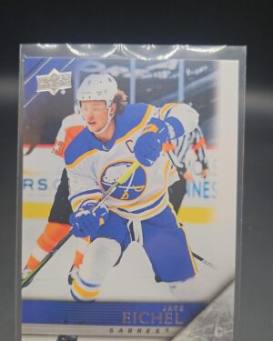 2020-21 Upper Deck Extended 2005-06 Tribute Jack Eichel #T-8, Sabres card, 05-06 Tribute insert, Upper Deck hockey