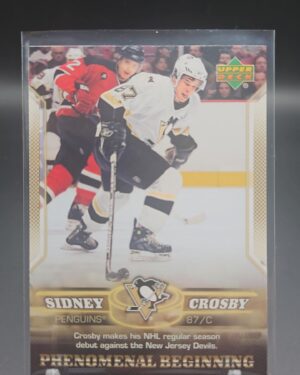 Sidney Crosby, Phenomenal Beginning, 2005-06, Upper Deck, #2, Pittsburgh Penguins