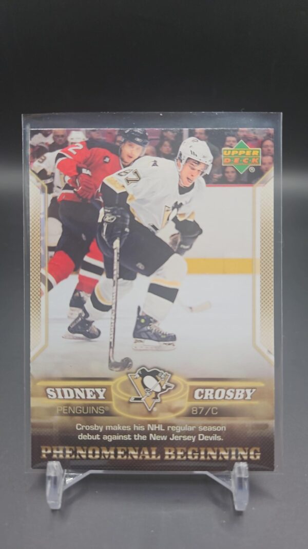 2005 Upper Deck Phenomenal Beginning Hockey Sidney Crosby #2