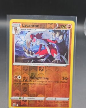 Lycanroc 074/159 -Reverse Holo Rare - Crown Zenith MINT - Pokemon