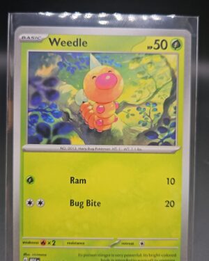 Weedle 151 Scarlet & Violet Pokémon Card 013/165