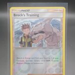 Reverse Holo Brock's Training 55/68 Hidden Fates Pokemon TCG