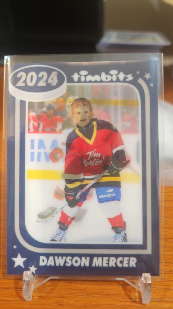 2024-25 Upper Deck Tim Hortons Dawson Mercer Timbits 3d #2006