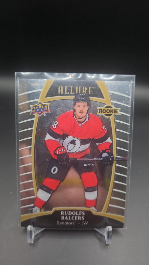 2019-20 Upper Deck Allure Rudolfs Balcers Rookie #82 Card