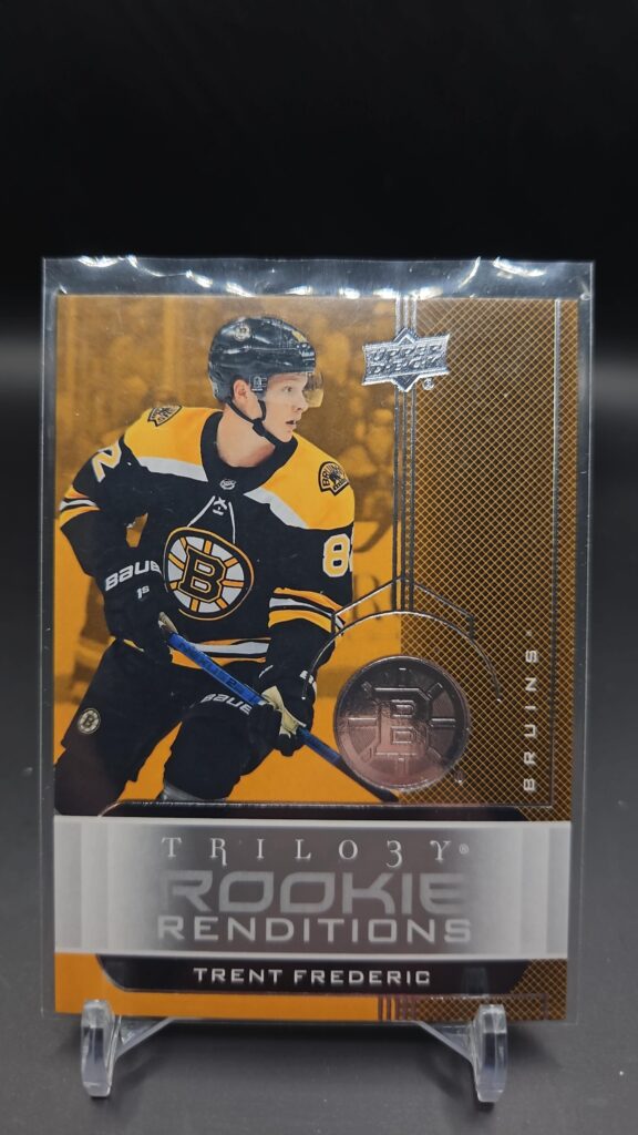 2019-20 Upper Deck Trilogy Rookie Renditions Trent Frederic #RR-22 Card
