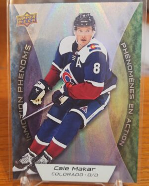 2024-25 UD Tim Hortons IN MOTION PHENOMS CALE MAKAR # MP-1