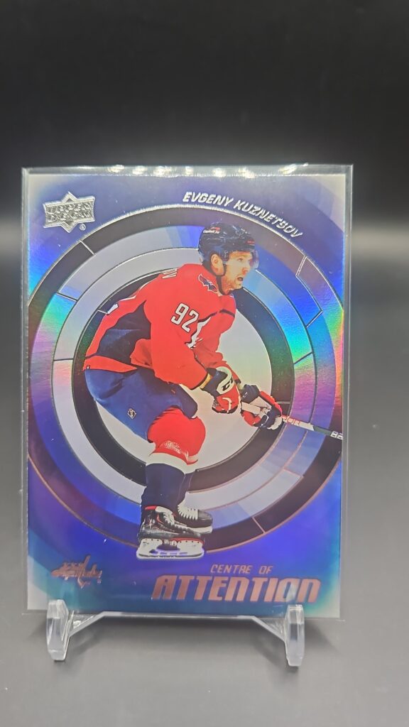 2022-23 Upper Deck Series 1 Centre of Attention Evgeny Kuznetsov #CA-10 Card
