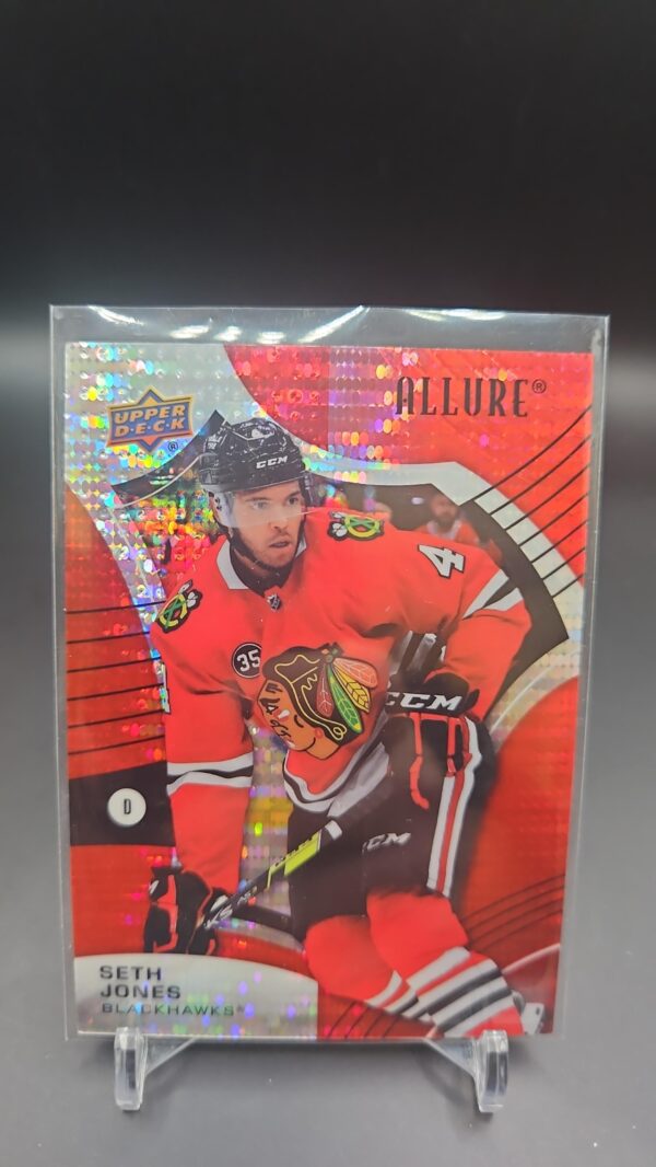 Seth Jones 2021-22 Upper Deck Allure Red Rainbow #96 Chicago