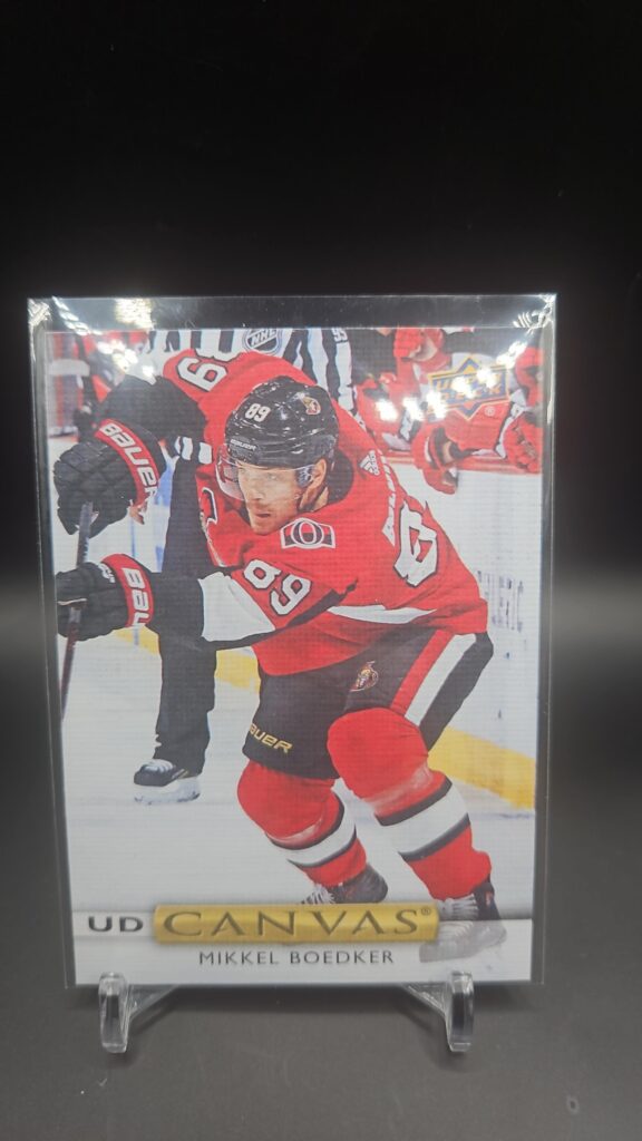 2019-20 Upper Deck Series 1 UD Canvas Mikkel Boedker #C16 Card