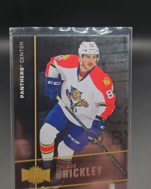 2015-16 Fleer Showcase Metal Universe Connor Brickley #MU-28 Card