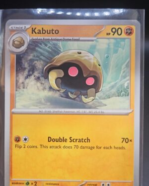 Kabuto 140/165 Scarlet & Violet 151 Uncommon Pokémon Card