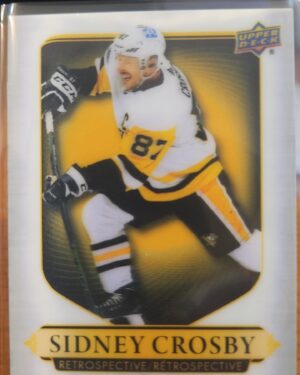 2024-25 UD Tim Hortons RETROSPECTIVE SIDNEY CROSBY # SC-9