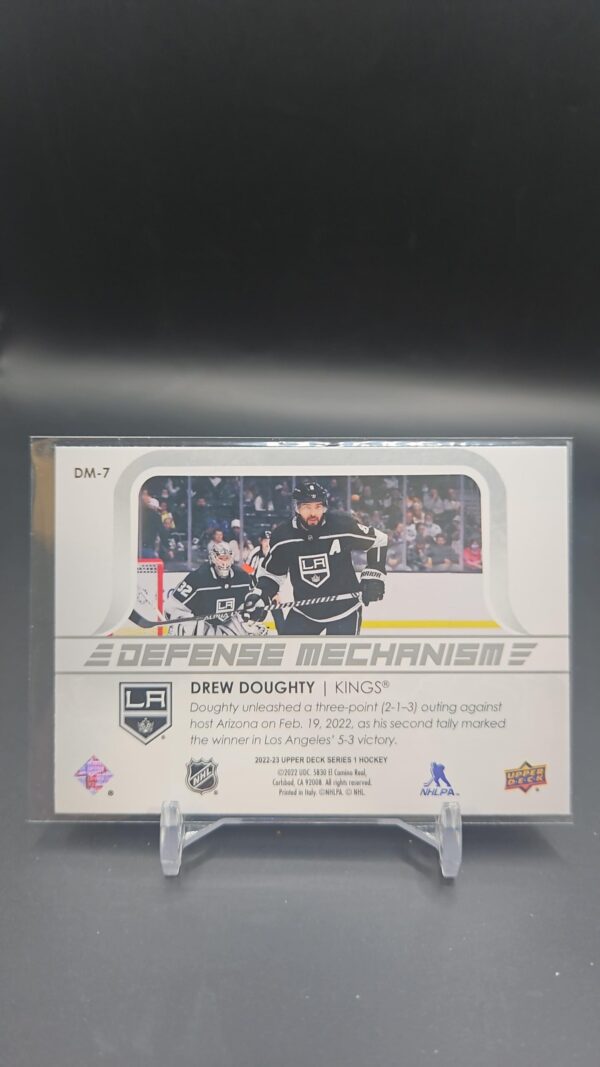 2022-23 Upper Deck Series 1 - Defense Mechanism #DM-7 Drew Doughty - Image 2