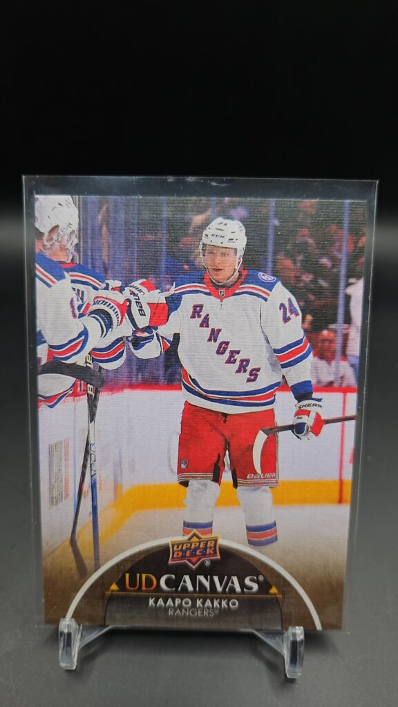 Kaapo Kakko 2021-22 Upper Deck Canvas #C323 hockey card