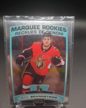 2019-20 O-Pee-Chee Platinum Marquee Rookies Erik Brannstrom #161 Card