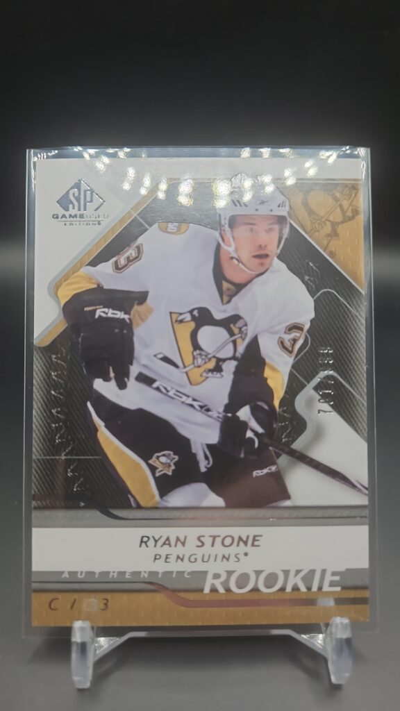 2008-09 Upper Deck SP Game Used Rookie Ryan Stone #151 /999 Card