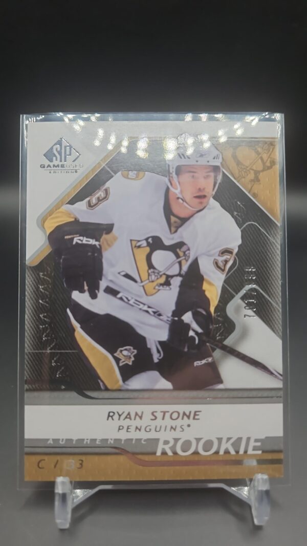 2008-09 SP GAME USED ROOKIE #151 RYAN STONE /999