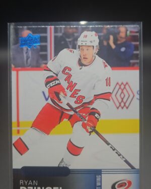 Ryan Dzingel, Overtime Hockey, 2019-20, Blue Parallel, #80, Carolina Hurricanes