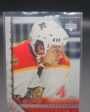 Greg Jacina Young Guns rookie card from 2005-06 Upper Deck Series 2
