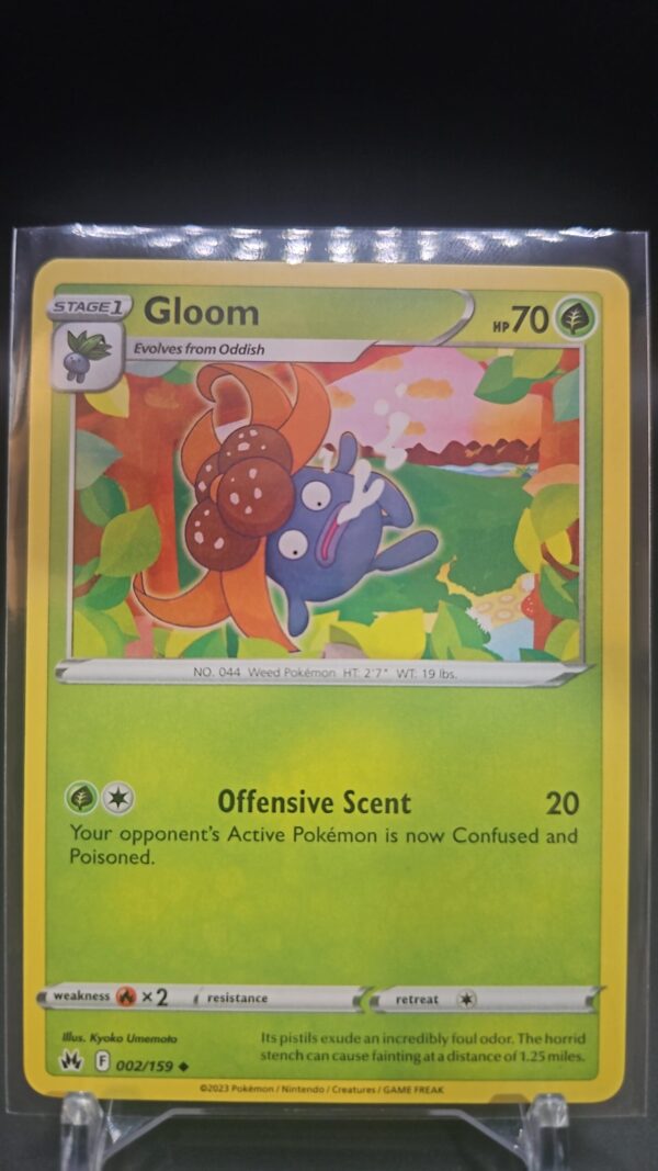 Gloom Crown Zenith 002/159 Pokemon TCG Card
