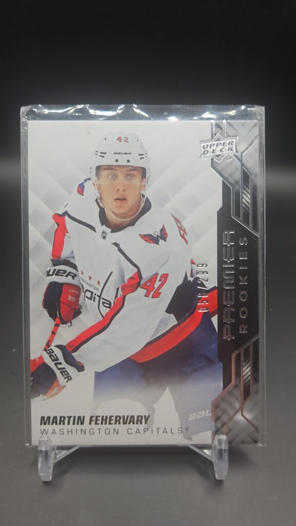 2019-20 Upper Deck Premier Rookies Martin Fehervary #76 Rookie Card