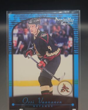 2000-01 Topps Premier Plus Rookie Ossi Väänänen #116 Card