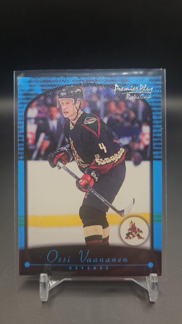 2000-01 Topps Premier Plus Ossi Vaananen #116 Rookie RC