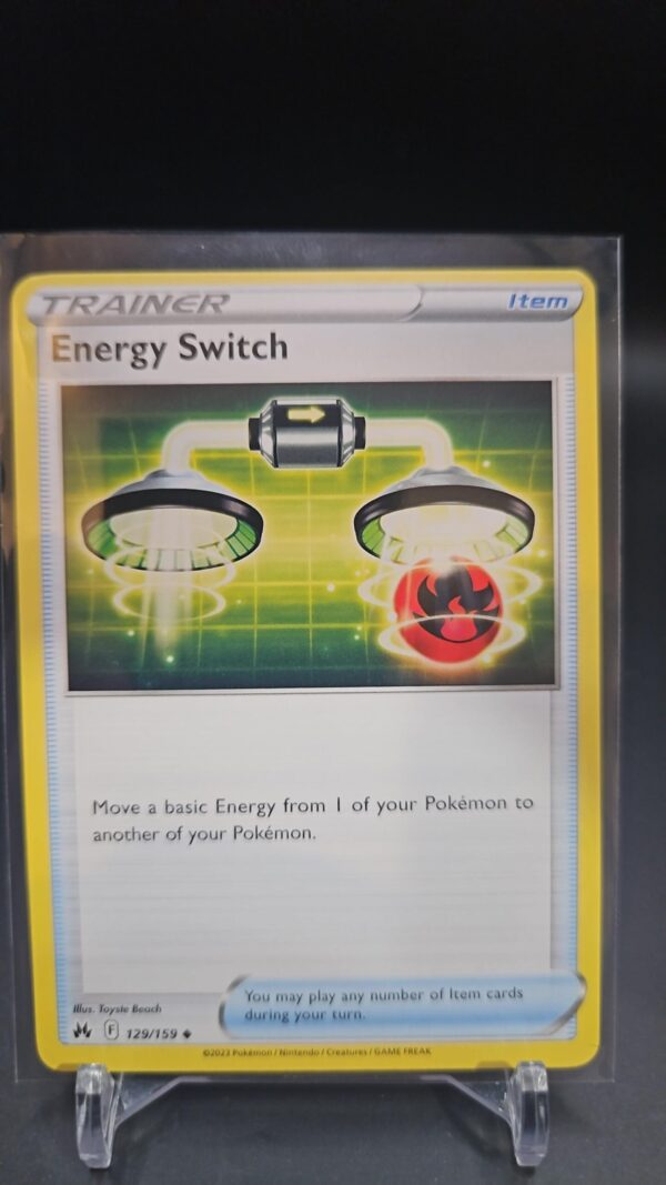 Energy Switch - 129/159 - Trainer - Crown Zenith - Pokemon