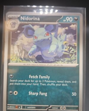 Nidorina 030/165 Uncommon SV: Scarlet & Violet 151 Pokemon tcg Card
